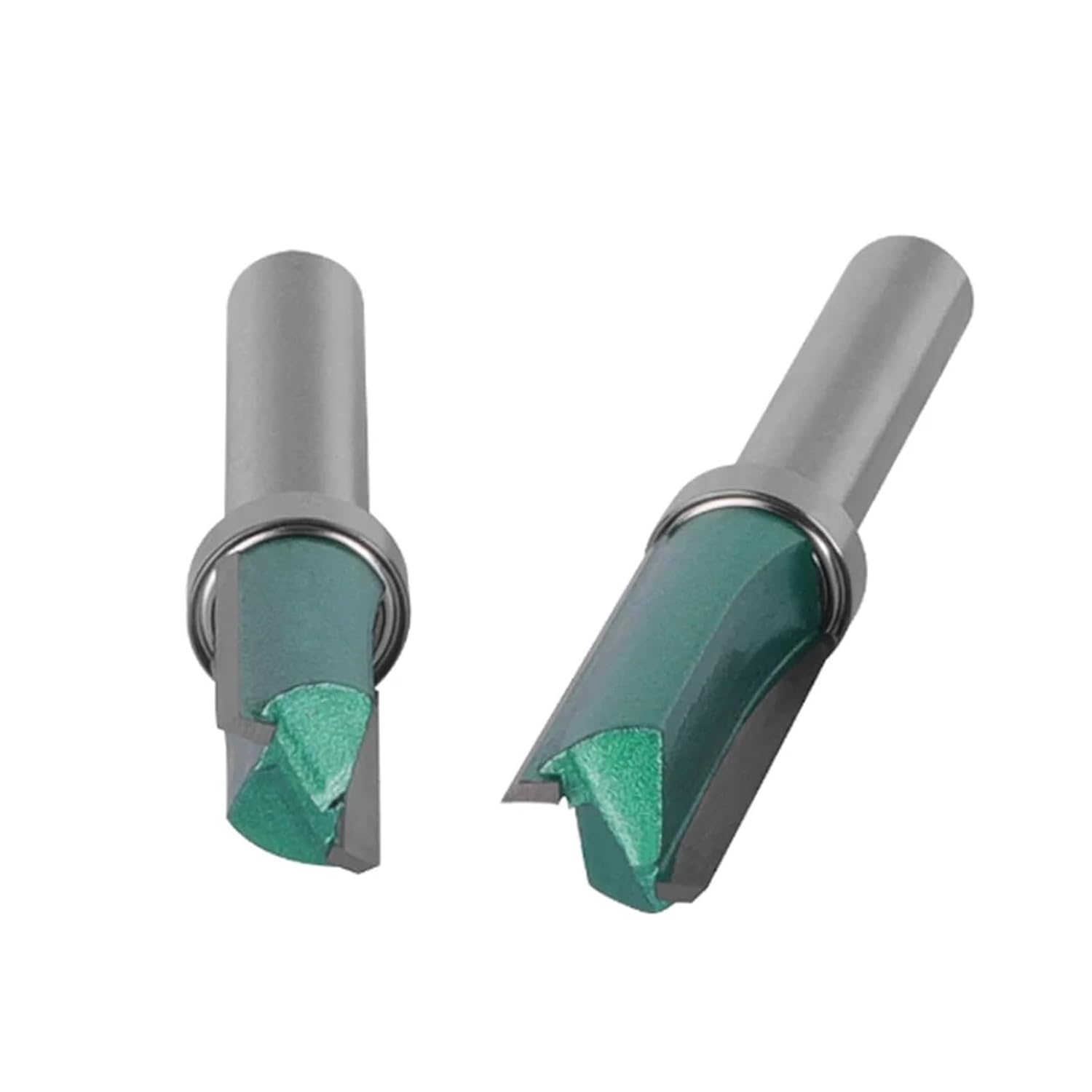 8MM Shank 12MM 14MM Green Pattern Bit Router Face Mill Carbide Cutter Woodworking Milling Cutters for Wood End(8x12x40)