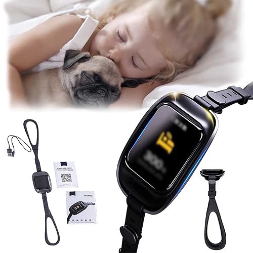 SleepMIT Anti Snoring Device, 2023 New Smart Wearable Laryngeal Pulse Anti Snoring Device Portable, Electronic Snore Stopper Tracking and Sleep Snoring Data, with Chin Straps Snoring Mouth Breather