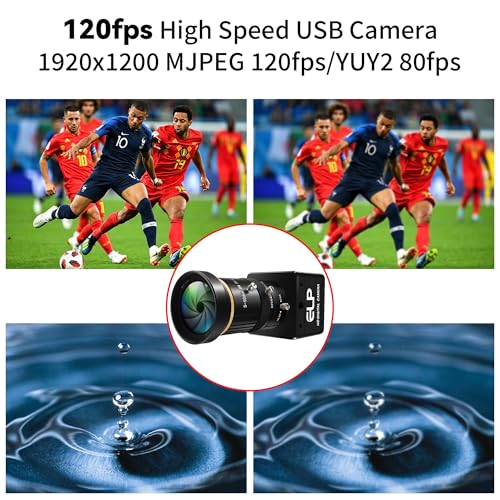 IFWATER 120fps Global Shutter Zoom