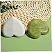 Beatifufu Jade Scraping Massage Tool Heart-shaped Natural Gua Board for Facial Massage Portable and Lightweight Safe for All Skin Types for Home