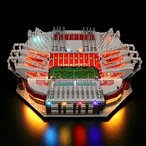 LDB SHOP LED Beleuchtungsset für Lego 10272 Bausteinen Modell, LED Licht-Set Kompatibel mit Lego Old Trafford Manchester…