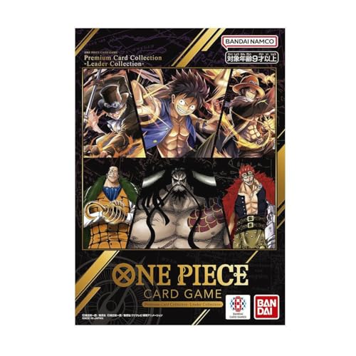 Bandai One Piece | Premium Card Collection | Leader Collection (Set of 6 Cards) | Japanese | 15+ Years