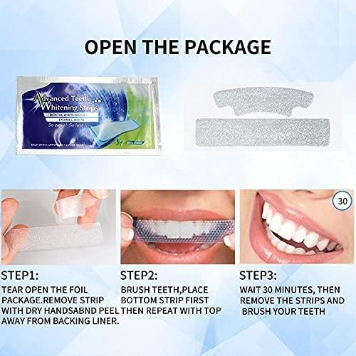 7PCS Teeth Whitening Strips Teeth Whitener Remove Coffee Tea and Tobacco 4