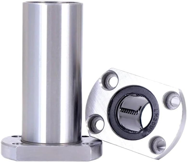 Automotive Transmission Shaft Center Support Beari Double Trimmed Flange Linear Bearing LMH6 8 10 12 13 16 20 25 30 35 40 5060UU Automotive Chassis Bearing(2 LMH6UU 6x12x19)