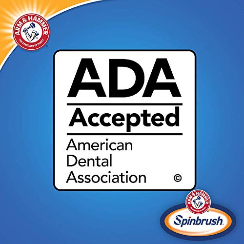 Arm & Hammer Spinbrush Pro Series White Electric Toothbrush Replacement Brush Heads Refills, Soft Bristles, 2 Count - 2 Pack (Includes 4 Brush Heads Total)
