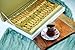 Zaitoune Cashew & Pistachio Baklava Selection Box - 2.2 lb | Traditional Luxury Honey Pastry | Arabic Dessert with Authentic flavors in Beautiful Packaging | Handmade in Turkey