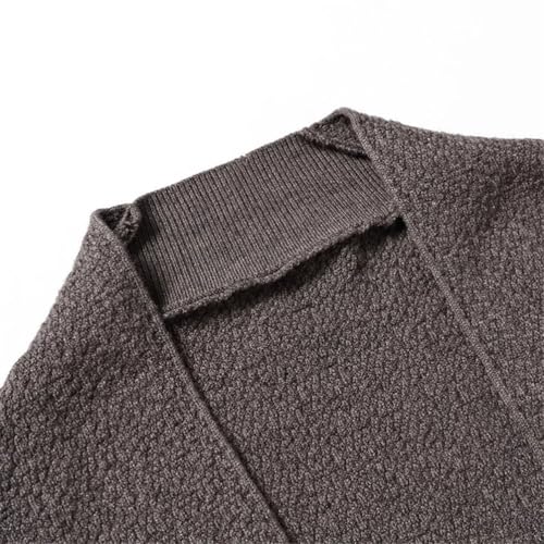 Mens Casual Long Sleeve Button Knit Solid Color Cardigan Sweaters2