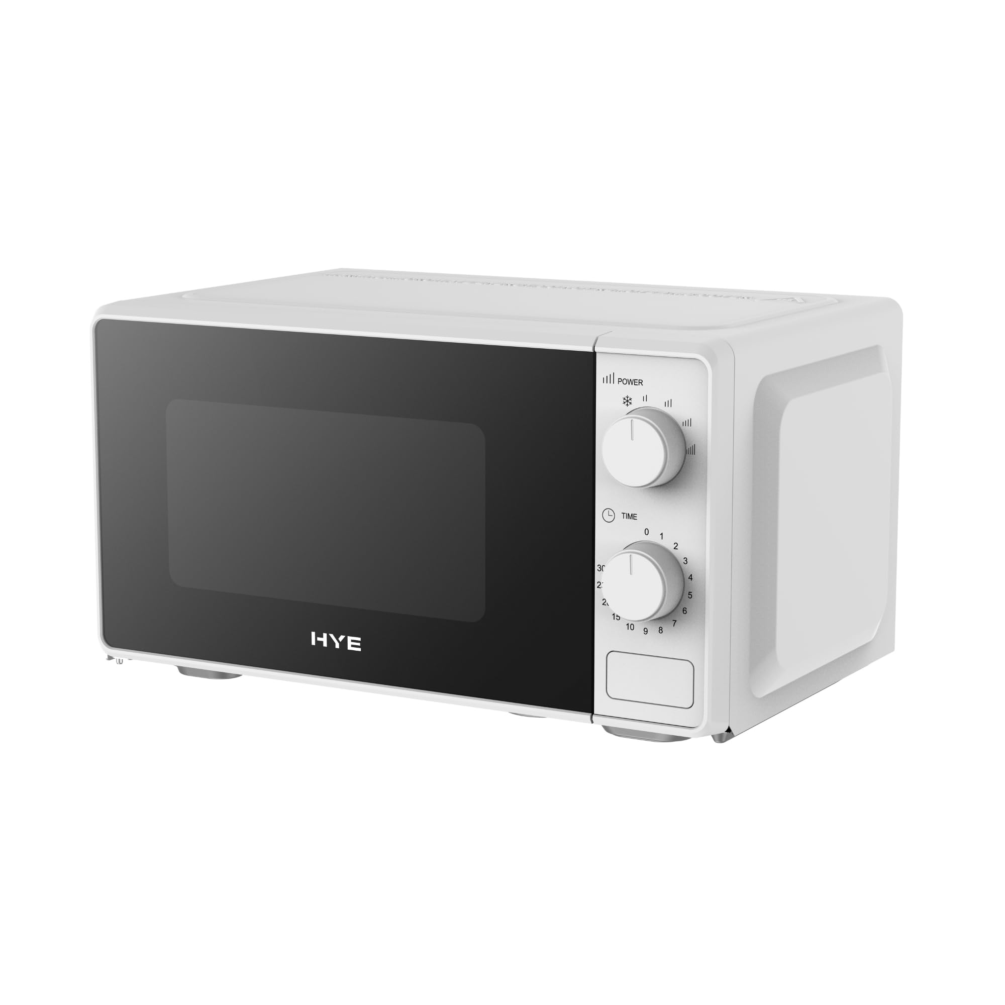 HYE Microwave - 20L 700W White Microwave Oven, Compact & Freestanding Design, Manual Controls, Preset Cooking Functions, Various Power Levels - SA01MM207W13 — view 4