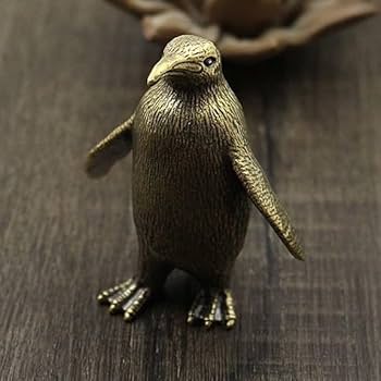 クッキー　ペーパーウェイト　文鎮　置物　オブジェ Amazon.co.jp: 205gペンギンぺんぎん置物置き物文鎮細工