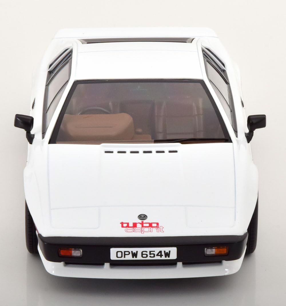 1/18 ロータスエスプリターボ ホワイト 1981 Lotus Esprit Lotus Esprit Turbo 1981 James Bond For your Eyes Only White