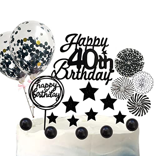 Gleevio Spinne Tortendeko - Gruseliger Geburtstag Cake Topper