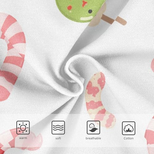 Girls' Underwear Soft Touch Comfort Underwear for Kid Christmas Candy in Sizes 2T,3T, 4T, 5T, 6Y and 8Y3