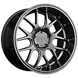 XXR 530D Chromium Black Wheel with Painted (18 x 9. inches /5 x 4 mm, 35 mm Offset)