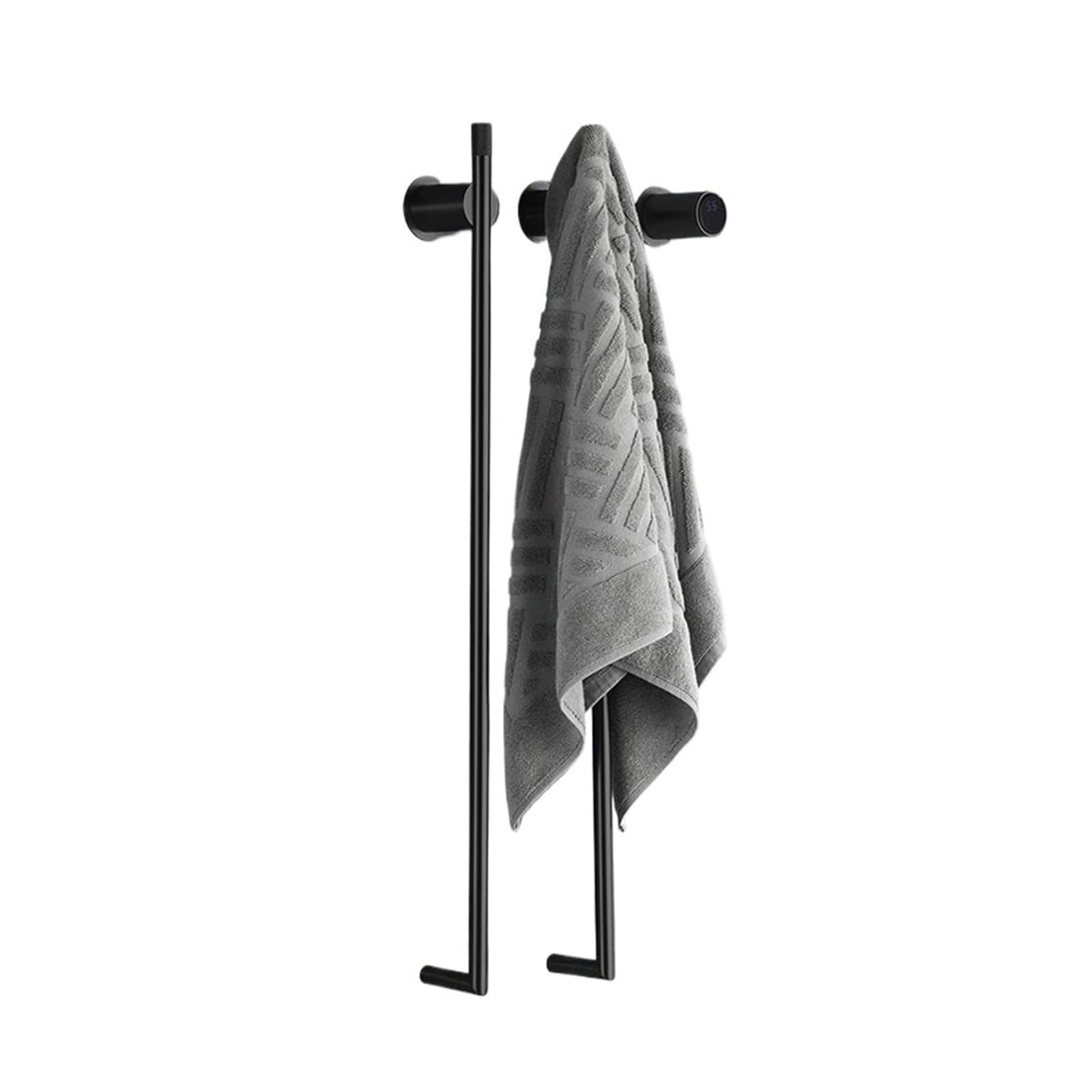 Chauffe-serviettes intelligent mural : transformez votre routine douche matinale