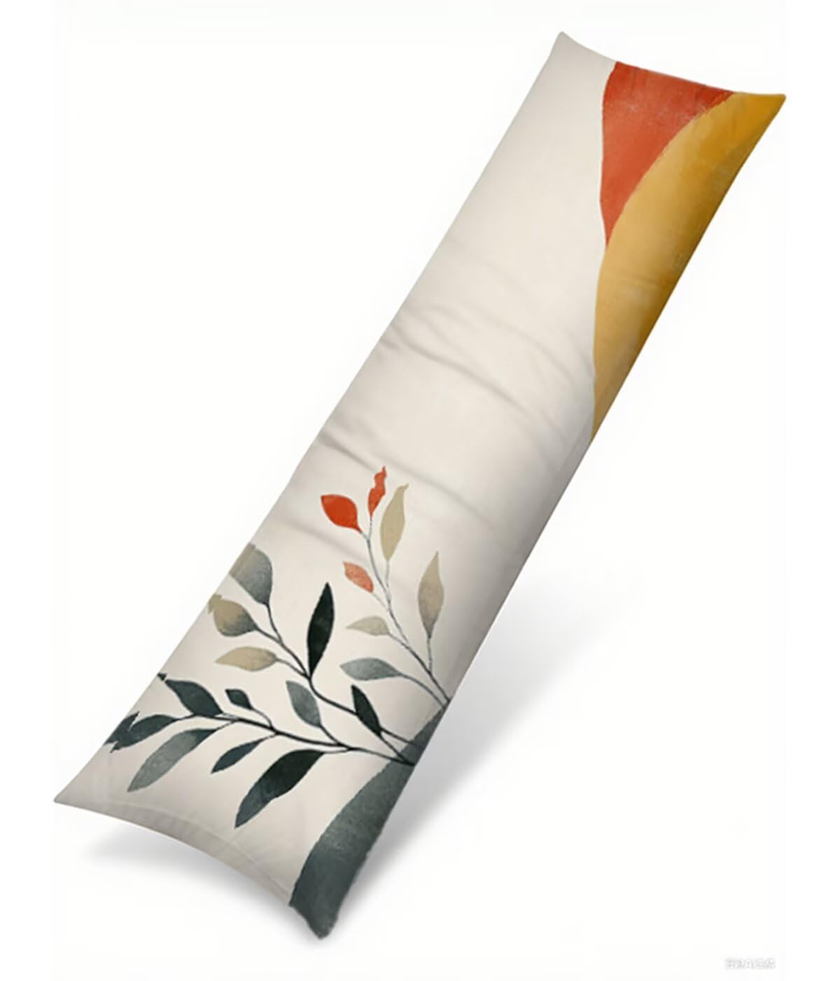 Seitenschläferkissen Bezug 50 x 150 cm Anlage Kissenbezug Landschaft Muster Side Sleeper Pillow Case, Doppelseitig Drucken Samt Body Pillow Langes Kissen Seitenschläfer Schwangerschafts kissen B1-1201