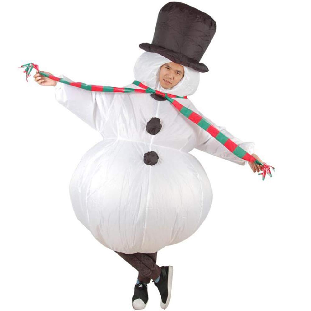 Amazon.co.jp: クリスマス コスチューム ハロウィン 雪だるま コスプレ