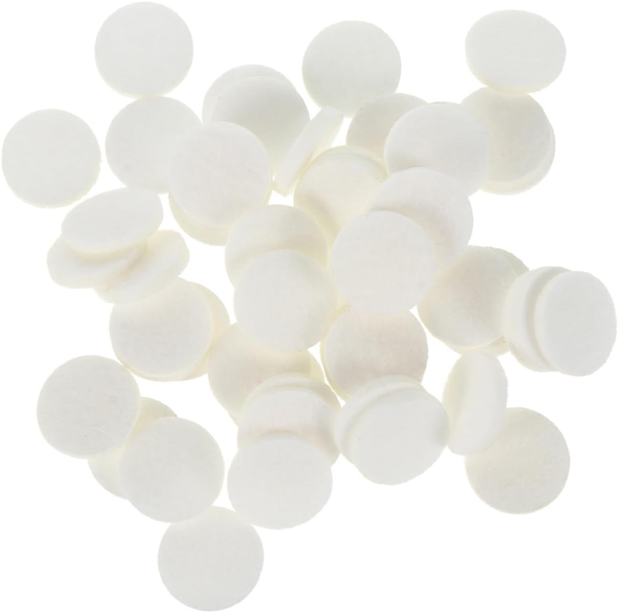 120Pcs Replaceable Cotton Pads for Essential Oil Diffusers Compatible with Aroma Necklaces Easy to Use Without Skin Contact