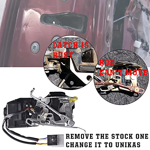 Image of Driver Door Lock Actuator Compatible for Toyota Tacoma 1998-2004 Front Left Door Replace Actuator 69040-04010