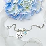 Zoom IMG-1 mnbvbv regalo madrina bracciale braccialetto