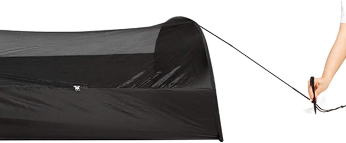 L RUNNZER Single Mosquito Camping Tent, Pop-Up Mosquito Net with Upgraded Mesh for Sleeping Outdoor Camping Traveling : Sports & Outdoors
