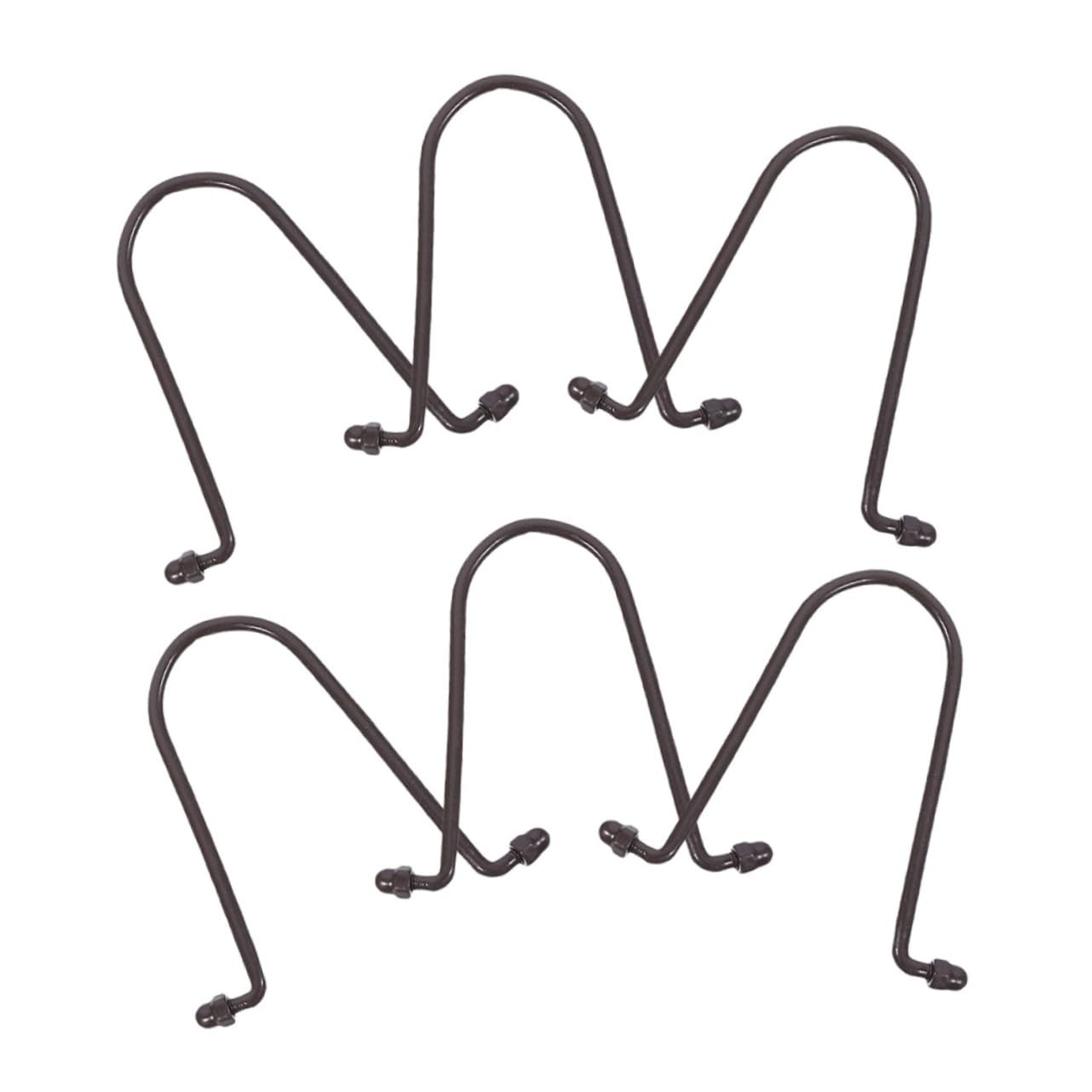 Abaodam 6pcs Gutter Hooks for Rain Chains Multi Purpose Clips for Hanging Bird Feeders Lanterns and Planters Durable Outdoor Decoration for Your Garden