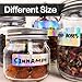 JIEHENG 170Pcs Laser Removable Labels for Jars,for Storage Bins,for Food Containers with 2 Liquid Chalk Marker(Laser)