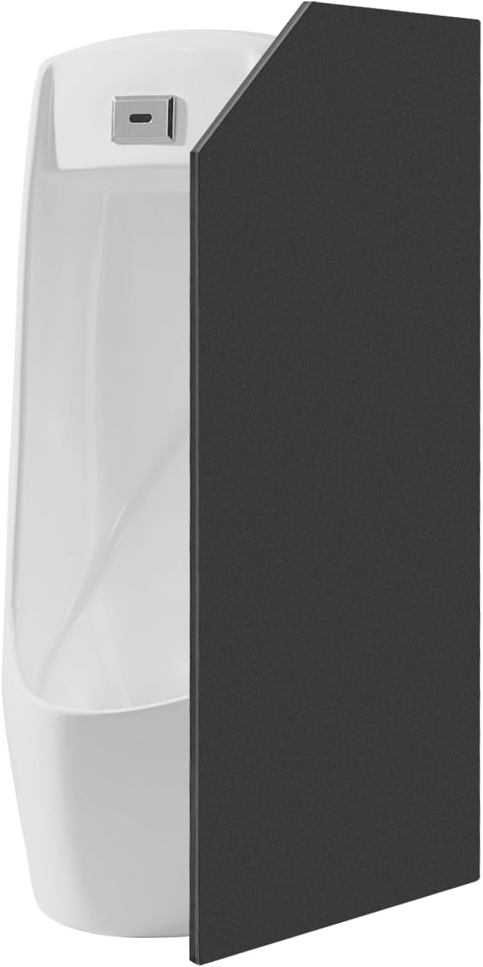 Mampara Impermeable para urinario de baño Masculino - Separador de Inodoro de Montaje en Pared con Kit de instalación, Barrera Duradera para Mayor privacidad, 1 Unidad