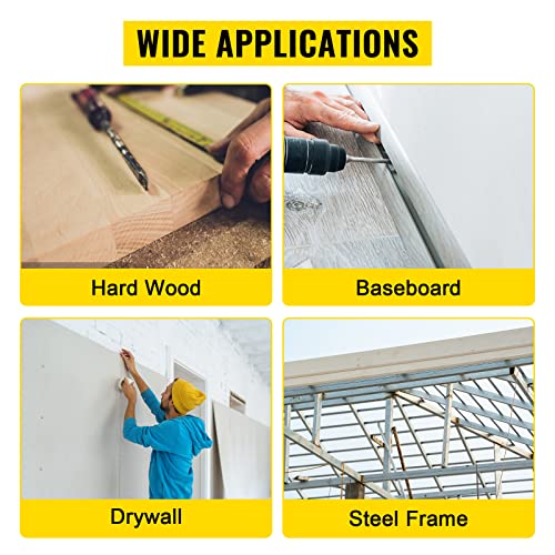 Vevor Pneumatic Nail Gun, St64 14 Gauge Heavy Duty Concrete T Nailer 1" To 2-1/2", Air Nailer For Hardwood To Concrete #TOP7