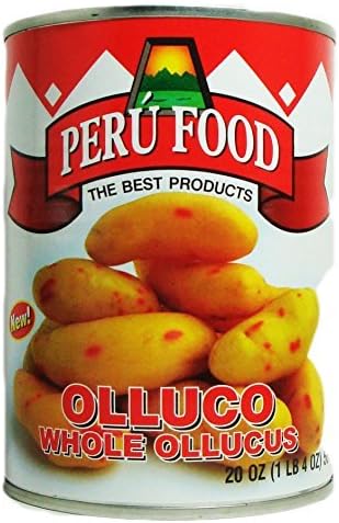Peru Food Olluco Whole Ullucus Canned 20 Oz.