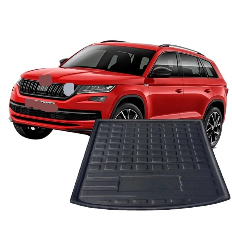 Tapis de coffre anti-salissure Skoda Kodiaq NS7 2016-2023 pour stopper l'usure de la moquette