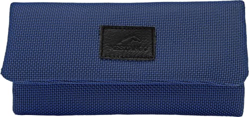 Bolsa para tabaco con botones magnéticos y cremallera interior