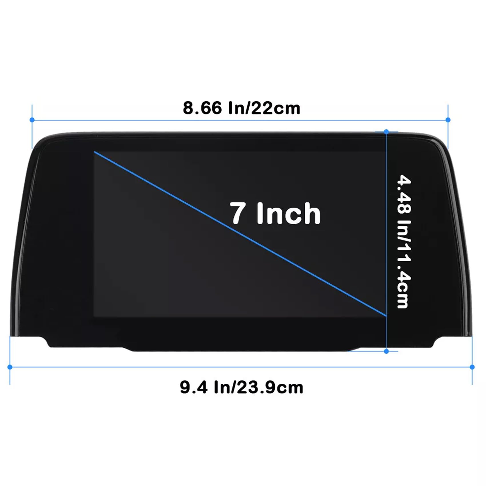 7'' LCD Display Touch Screen Assembly Compatible with Mazda CX-5