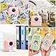 GuKKK Mini Drucker, Mobiler Fotodrucker, Tragbarer Mini Fotodrucker, Wireless Fotodrucker Thermodrucker, Smartphone Bluetooth Drucker, für Lernhilfe,Lernnotizen, Journal, Notizen, Journal