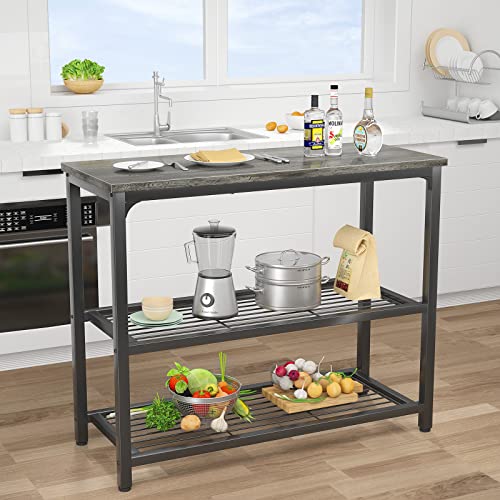 Mesa consola de sofá ideal para decorar el recibidor y pasillos estrechos Ecoprsio gris 7
