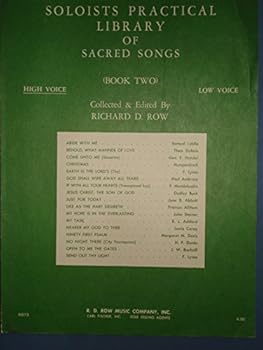 Paperback Soloists Practical Library of Sacred Songs, High Voice Book Two Book