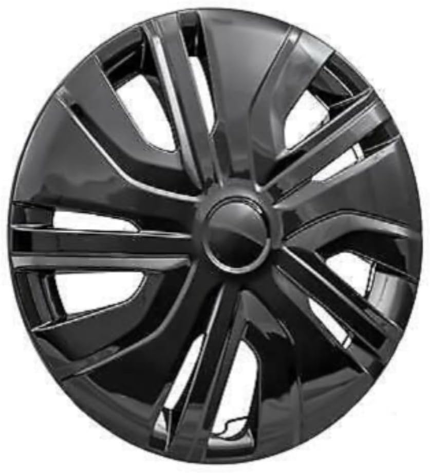 for Mitsubishi for Mirage 2017-2018 Plus 14" Black Hubcap Wheelcover Set Plastic 495-14BLK 4252A140