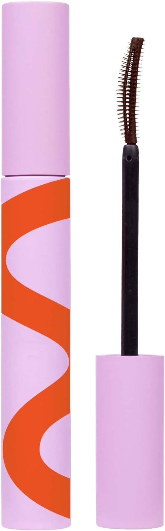 MakeWaves Mascara - Volumizing -Resistant Mascara - No Clumping or Flaking - for Sensitive Eyes – Drift Brown