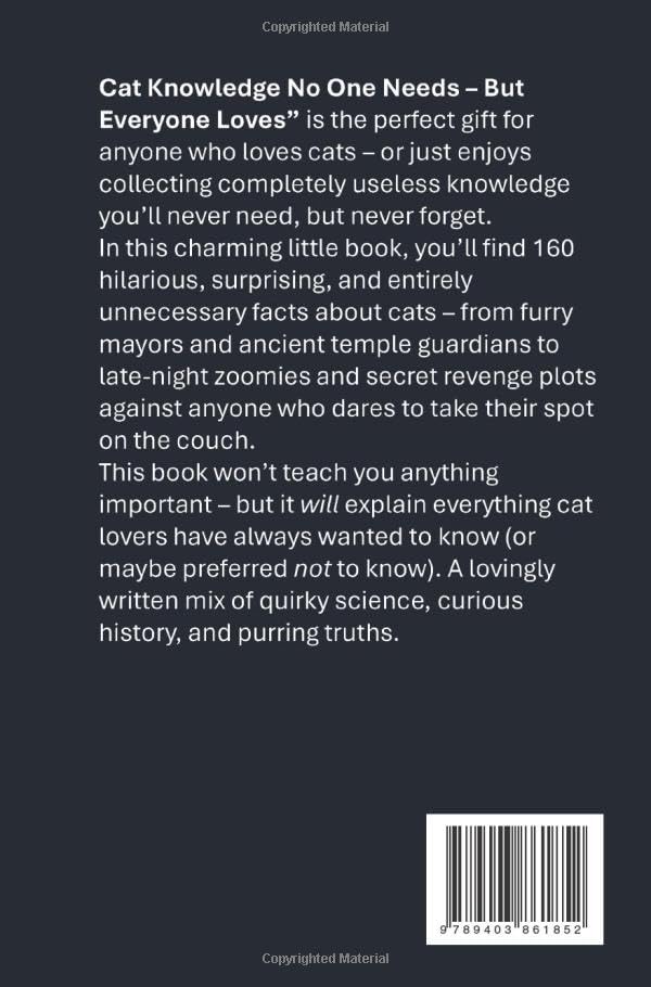 Image secondaire de 160 Faits Fous sur les Chats : Un Cadeau Absurde pour Amateurs de Félins