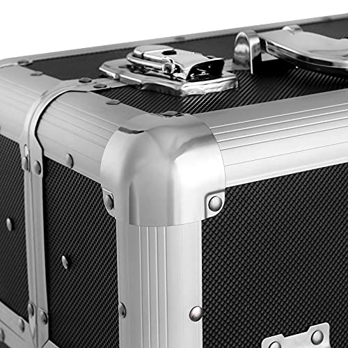 SONGMICS Kosmetikkoffer schminkkoffer XXL groß für Gepäck, Alu multikoffer etagenkoffer mit Tragegurt 36,5 x 21 x 25,7… – Bild 6