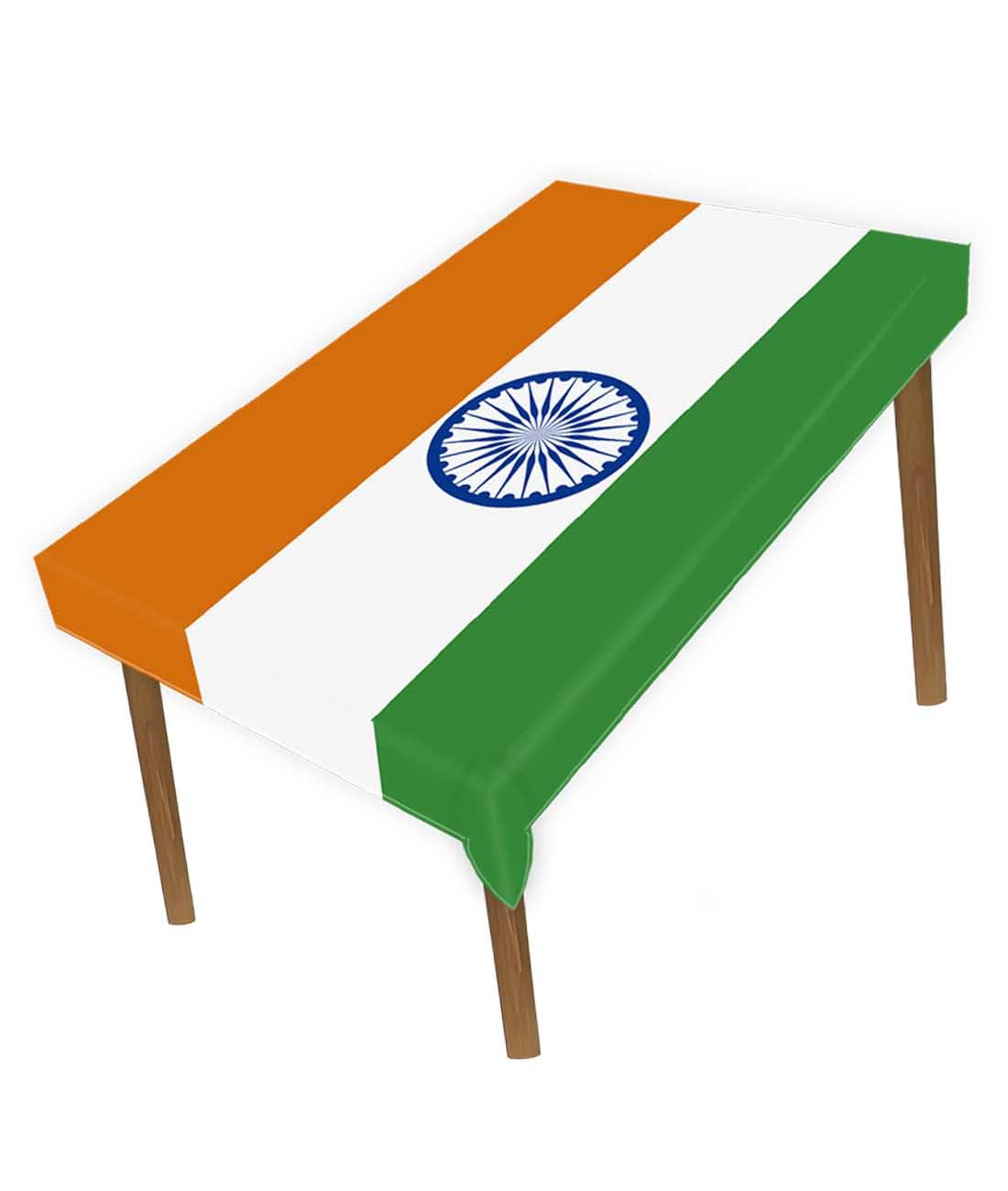 Petite Pine India Large 1.5×2 Meters Tablecloth,5×7 Ft N Flag Table Colth For Dining Home Decor