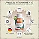 Vitamin D3 K2 VEGAN - 180 Tabletten mit 5000 IE D3 + 200 mcg K2 (MK7) - Vitamin D3 hochdosiert und vegan + Vitamin K2 in bioaktiver MK7-Form - laborgeprüft mit Zertifikat - Vorratspack: 180 Tabletten