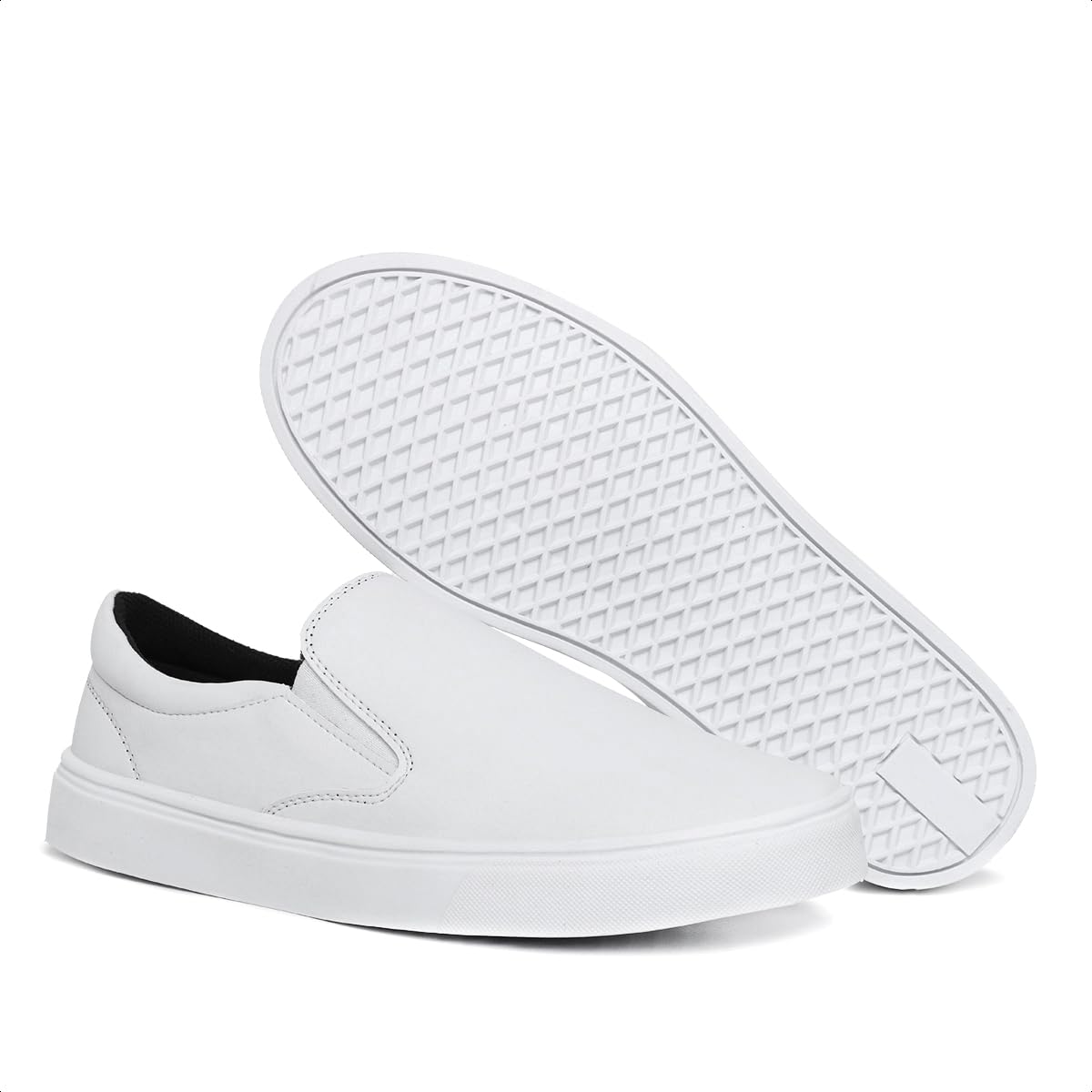 Sapato Tênis Slip On Branco Enfermagem Sapatênis Iate Casual Sem Cadarço Calce Fácil Confortável em promoção! Veja a oferta e mais achadinhos de Tênis 3 Hoje é o melhor dia para comprar Sapato Tênis Slip On Branco Enfermagem Sapatênis Iate Casual Sem Cadarço Calce Fácil Confortável com aquele preço maroto! Promoção! Aproveite a oferta! 3