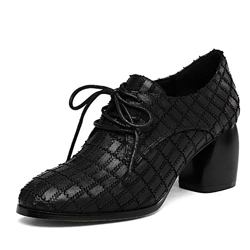 Chaussures à talons hauts stables pour marcher sous le vent d'automne