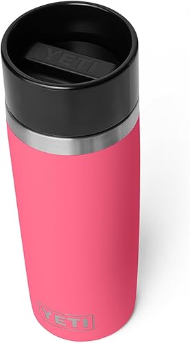 Miniatura 16 de YETI Rambler - Botella de viaje de 12 onzas, acero inoxidable, con aislamiento al vacío y tapa impermeable para viajeros, Verde Bosque Negro verde