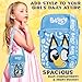 Bluey Purse for Girls Toddlers Shoulder Bag Crossbody Bag Cute Gifts for Girls (Bluey Blue).