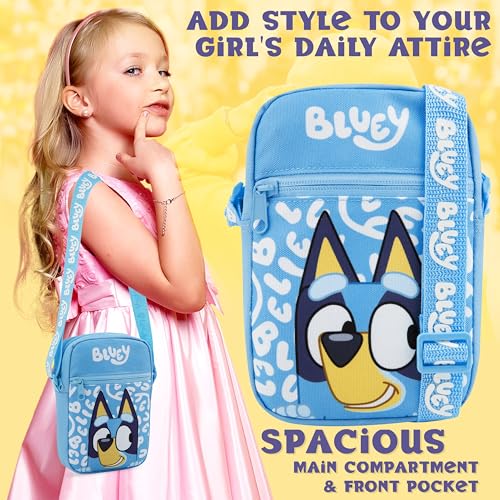 bluey purse for girls toddlers shoulder bag crossbody bag cute gifts for girls