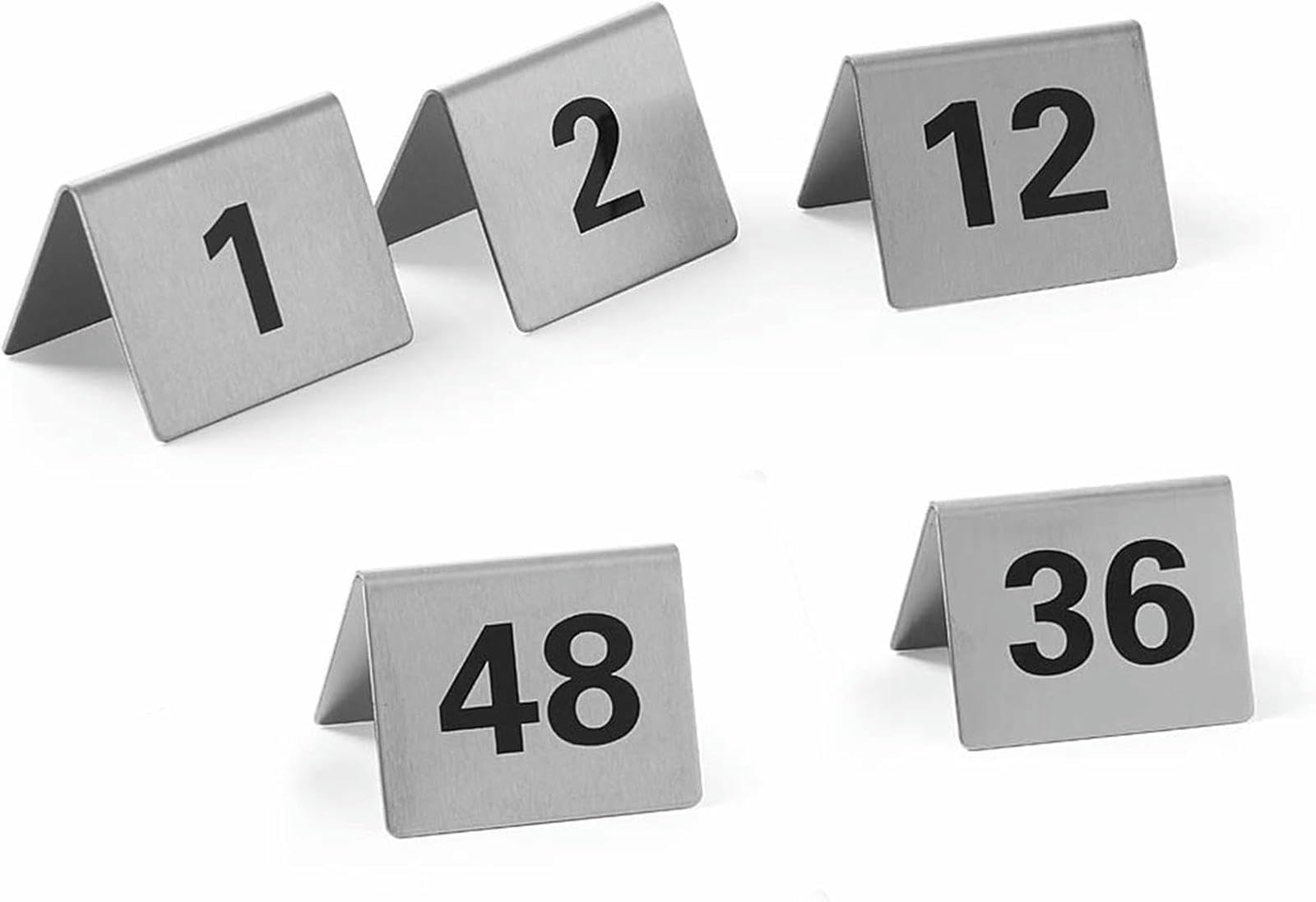 Cartes de numéros de table pour repas de mariage et tables de café