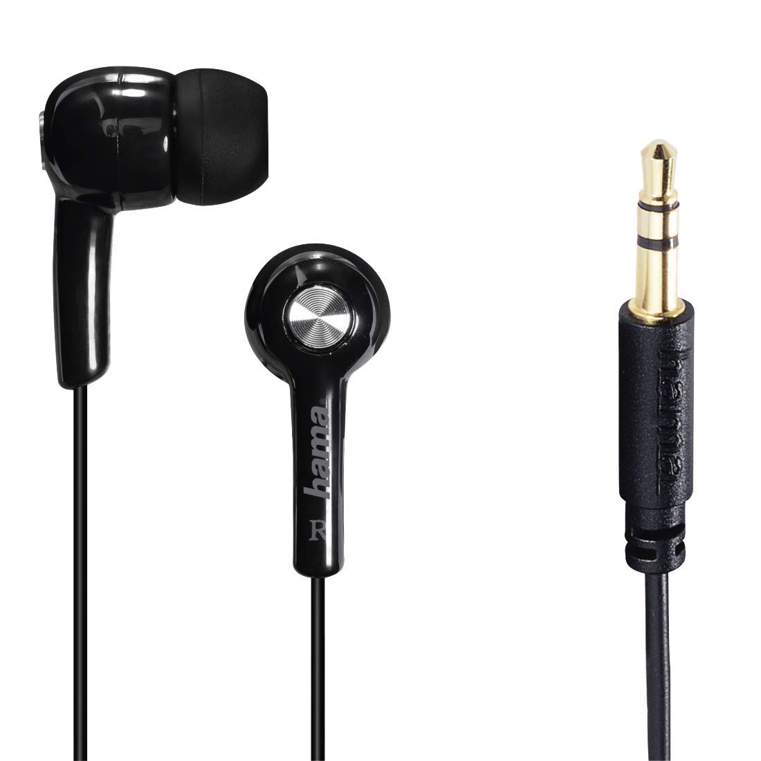 Hama "Basic4Music in-ear stereo earphones, black