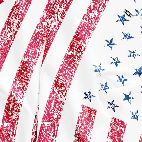 Image of Patriotic USA Golf Polo Shirt Men's Performance Short Sleeve