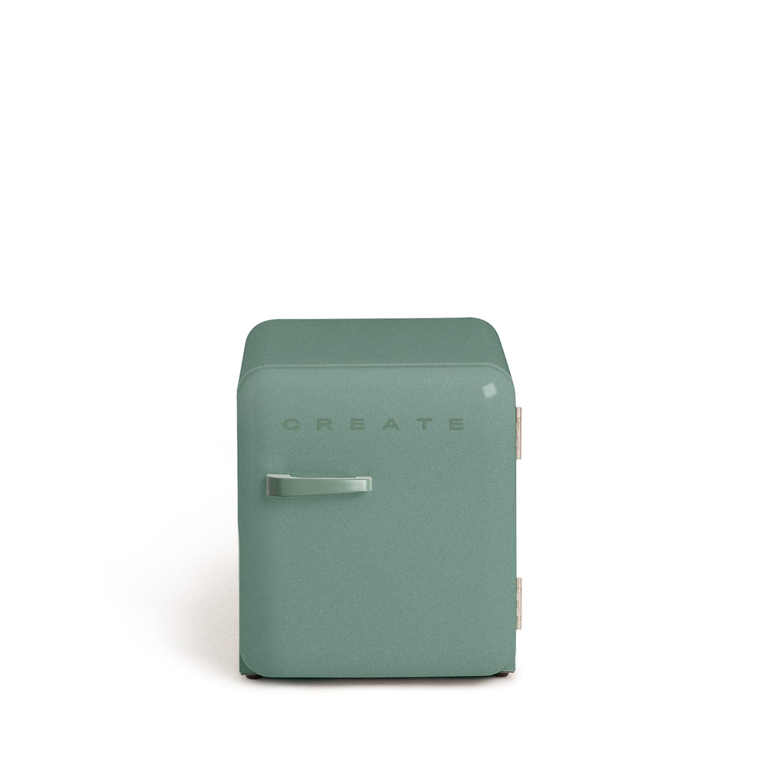 CREATE / RETRO FRIDGE 50 WOOD/Refrigerator green sage wood handle / 85W. minibar. one shelf. retro design. 50 cm. two shelves. capacity of 48L. low consumption. 50x44x50 cm — view 15